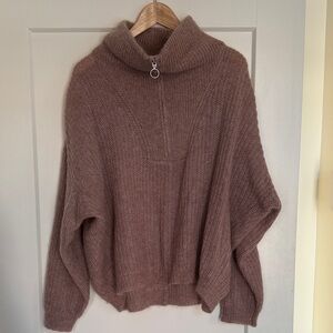Cozy dusty pink Isabelle marant Turtleneck Sweater